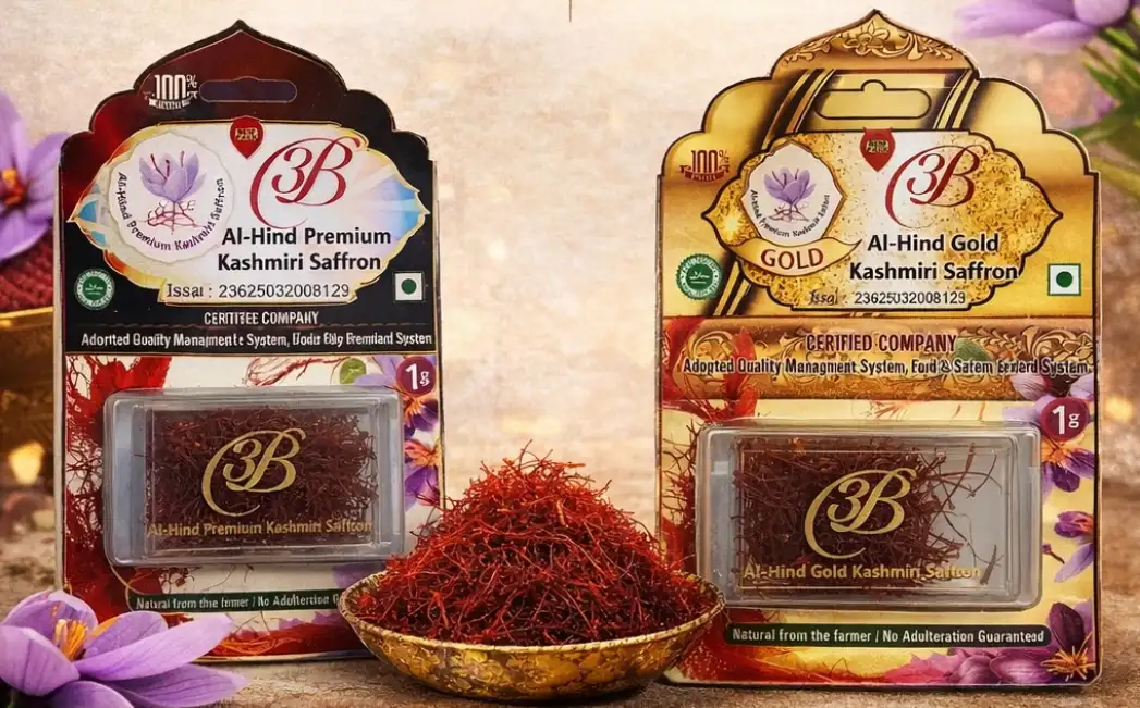 Kashmiri Saffron Gift Packaging
